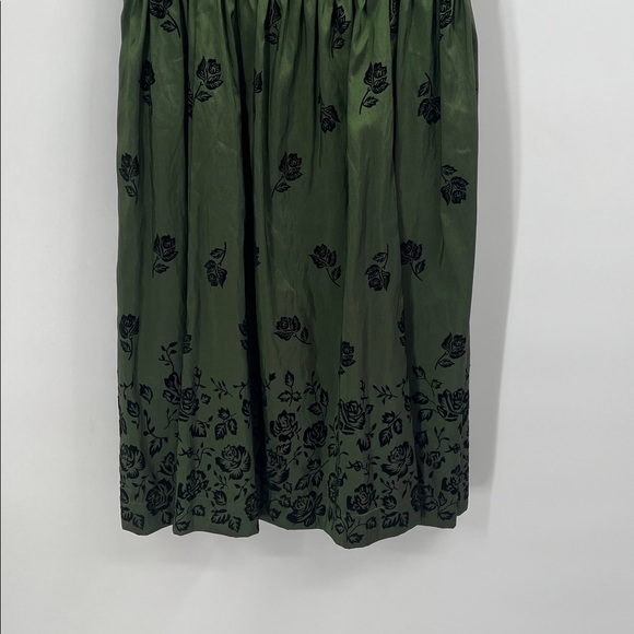 Rare Twilight Saga Bella Birthday Dress New Moon Green Floral Dress Large - Picture 3 of 11